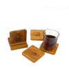 The 5 Piece  Folklore Bamboo Coaster Collection