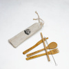 6-piece Bamboo-Craft Flatware Travel kit